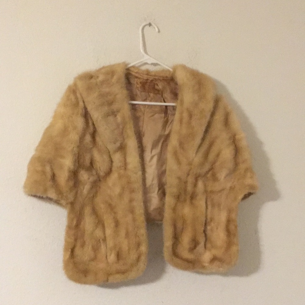 Tourmaline emba womens mink vest size small